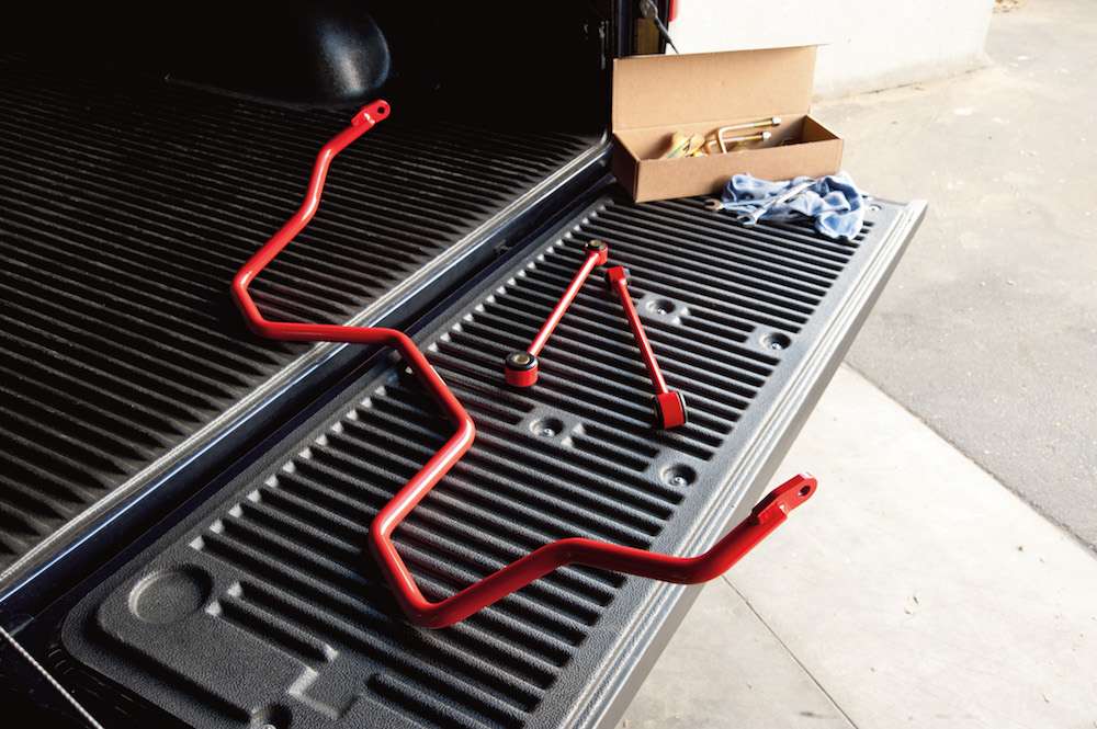 Enhanced control, less drama. TRD Rear Sway Bars4 give your Tundra  atter cornering and less under steer during maneuvering, helping to deliver greater handling overall. Helps preserve the secure handling of the original steering and suspension system. Provides a  atter, more stable cornering stance. Ensure strength, stiffness, and durability.