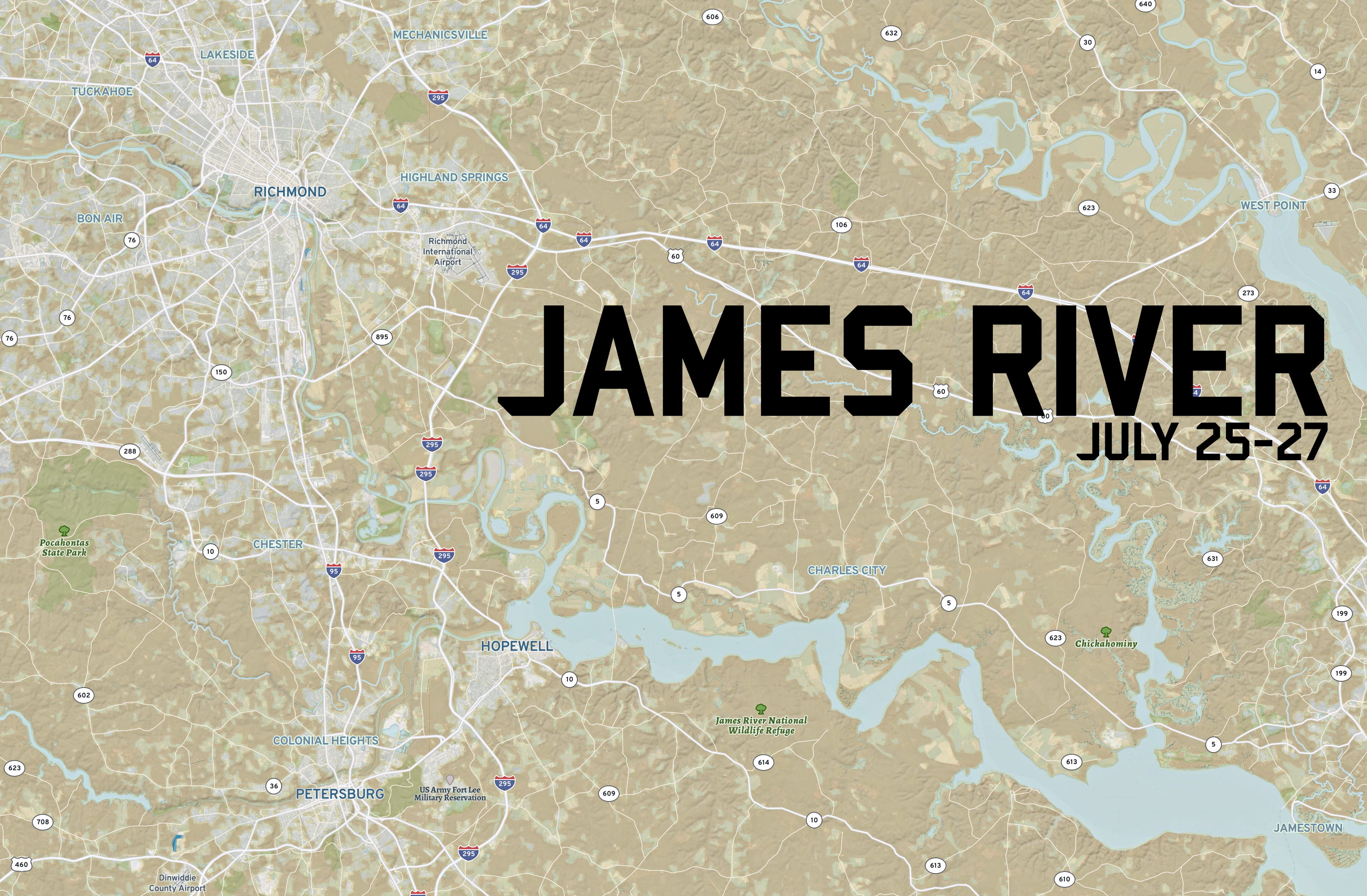 <h4>James River â Richmond, Va. </h4>
