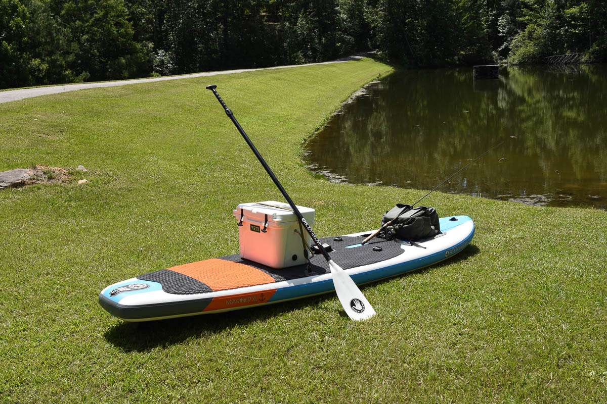 It's ready to go within minutes, it can handle a cooler, a rod or two, a small collection of tackle and a paddle making the minimalist approach a breeze. 