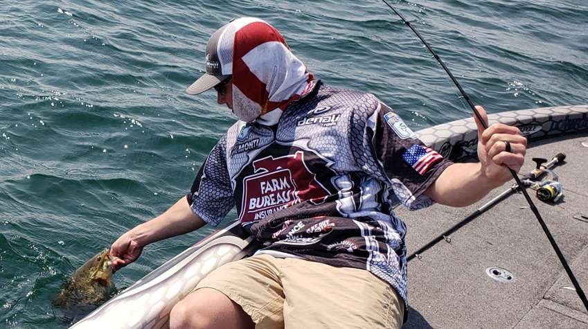 Kyle Monti culls with this fish.