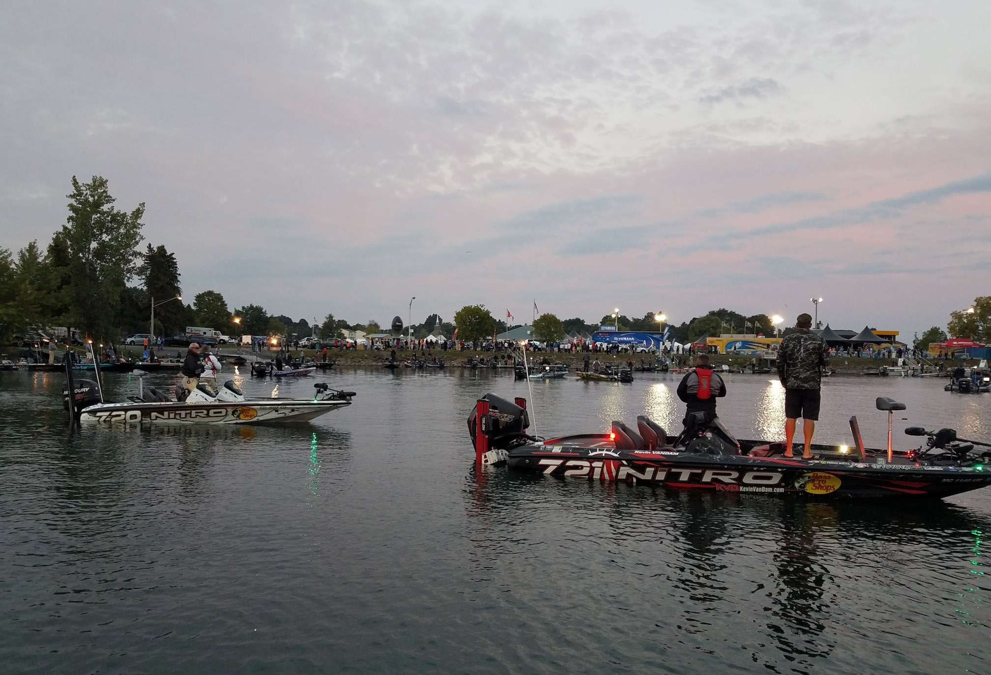 The 50 best BASS anglers are getting ready to rumble on the St. Lawrence Riverâriding with Dustin Connell. 