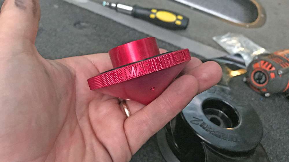 If you havenât tried one of these TH Marine prop nuts, youâre missing out. Basically, this thing threads onto the trolling motor prop shaft and adds stability and reduces noise when your prop is spinning at high rates of speed. 