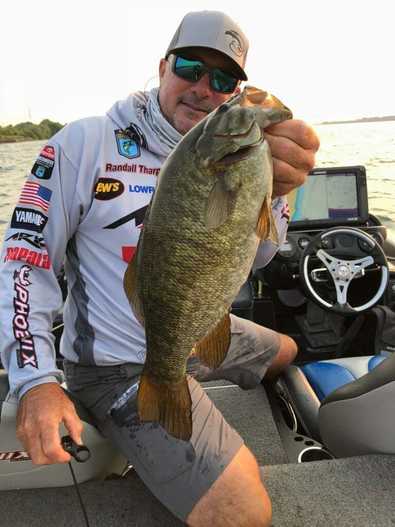 They are re starting to bite for Randall Tharp.
