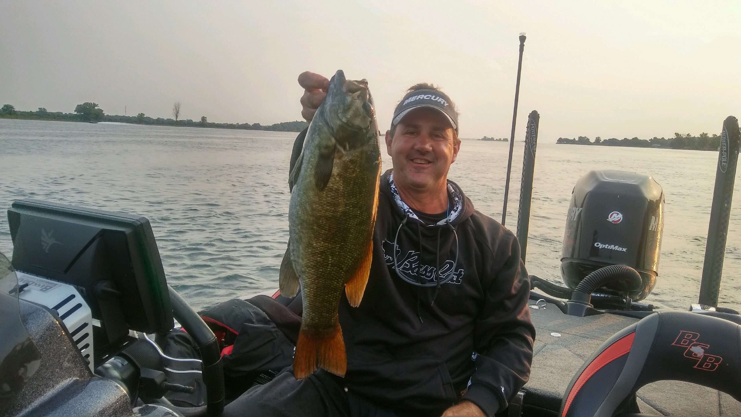 It's a nice start for Robbie Latuso a nice healthy 4-pounder for him. It was battle.but he got it.good .