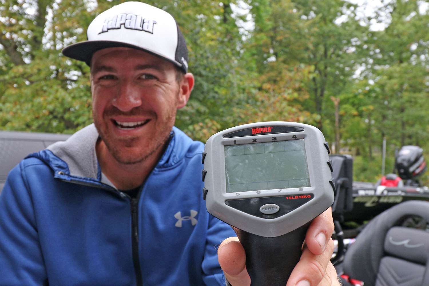 He said that exaggerating fish size is no longer a factor, especially when you have a quality scale handy. A Rapala digital scale will help you know for sure how much your fish weighed. It'll keep you honest, he said. 