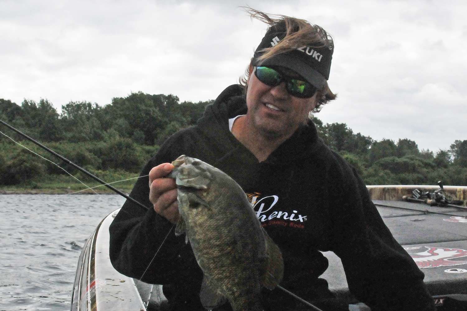 Fat smallmouth like this one are fun to catch, but they won't figure in to winning catches in the Bassmaster Elite at Waddington, N.Y., this week.
