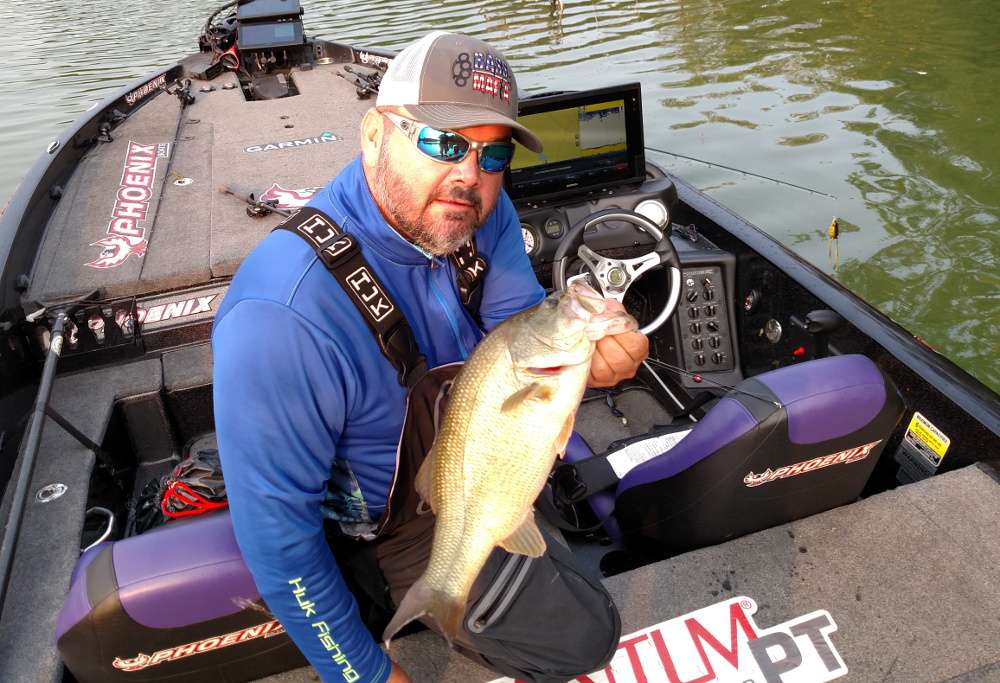 Greg Hackney is sticking with the green ones.