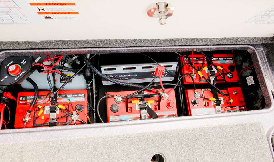 McClelland uses all Odyssey batteries and Odyssey charger. 
