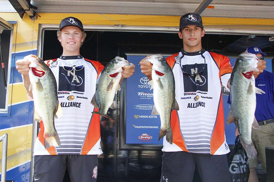 Kyler McKie and Chad Champy (20th, 21-4)