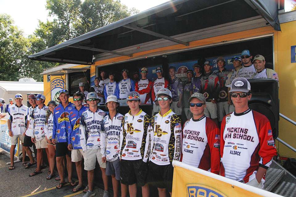 Your Top 12 fishing Championship Saturday.