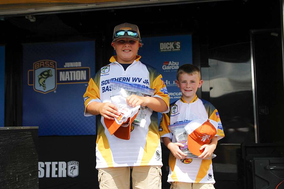 Terrance Wiseman and Isaac Shock take home big bass and 4th place.