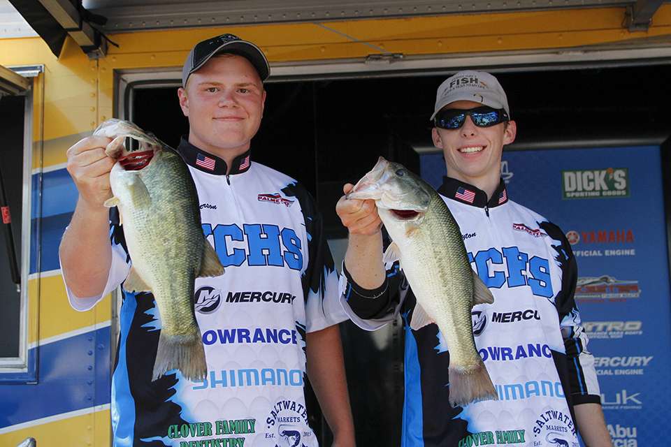 Tyler Anderson and Sean Clayton of York County (52nd, 8-12)