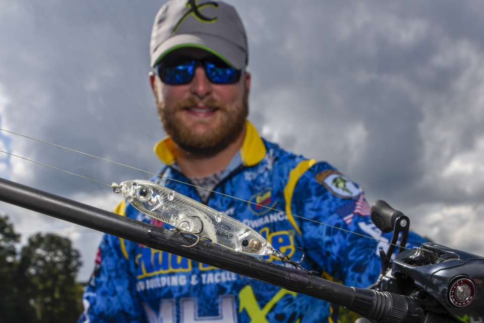 <b>Bradley Roy</b><br>
A 3.5-inch Heddon Super Spook Junior was the bait of choice for 10th place finisher Bradley Roy.
