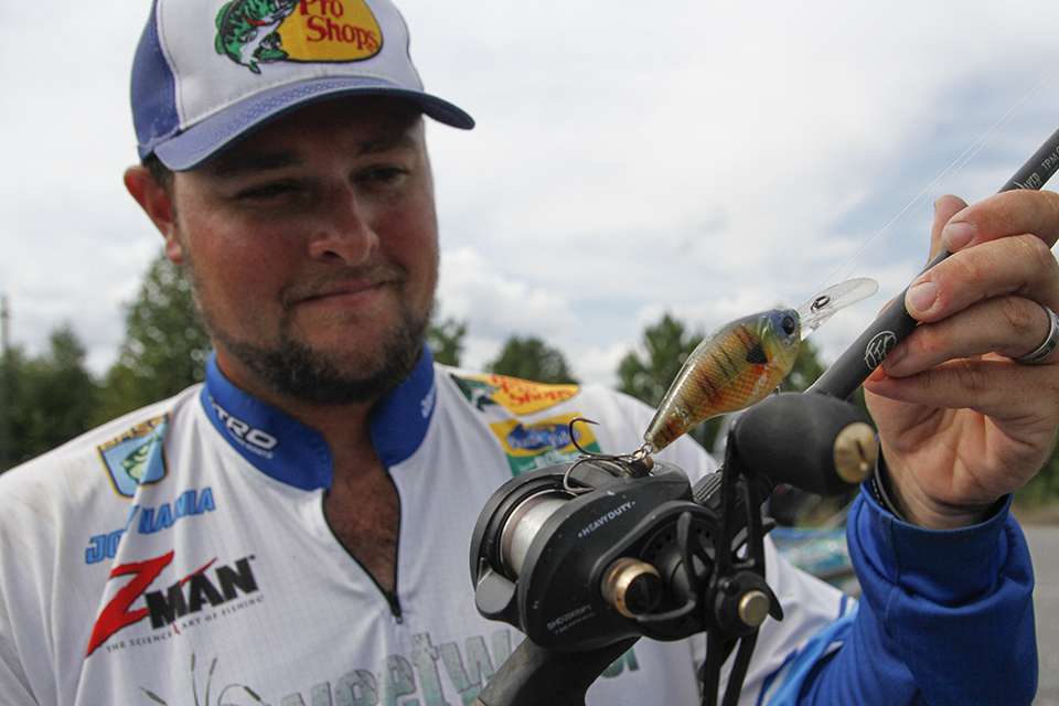 <b>Joey Nania</b><br>
A crankbait produced for 10th-place finisher Joey Nania. 
