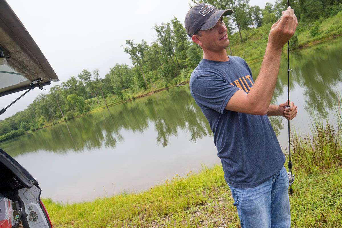 During a recent photo shoot with Forty Creek Whisky, South Carolina Elite Series pro Casey Ashley got back to his fishing roots. 