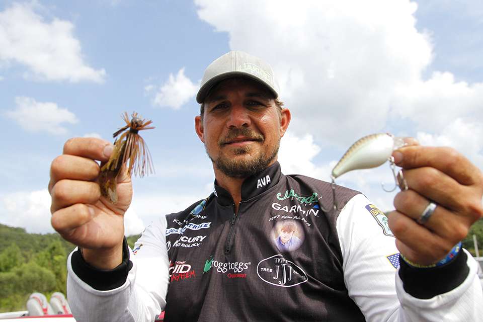 <b>Keith Poche</b><br>
To finish fifth Keith Poche chose a crankbait and jig.

