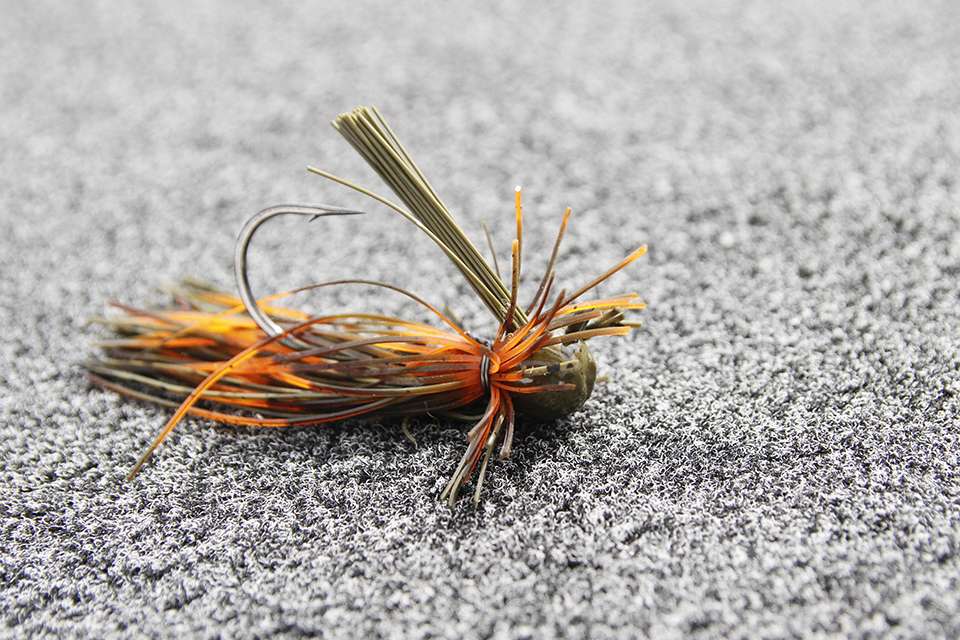 He also used a 9/16-ounce TrueSouth Custom Lures Rockstar Jig. 