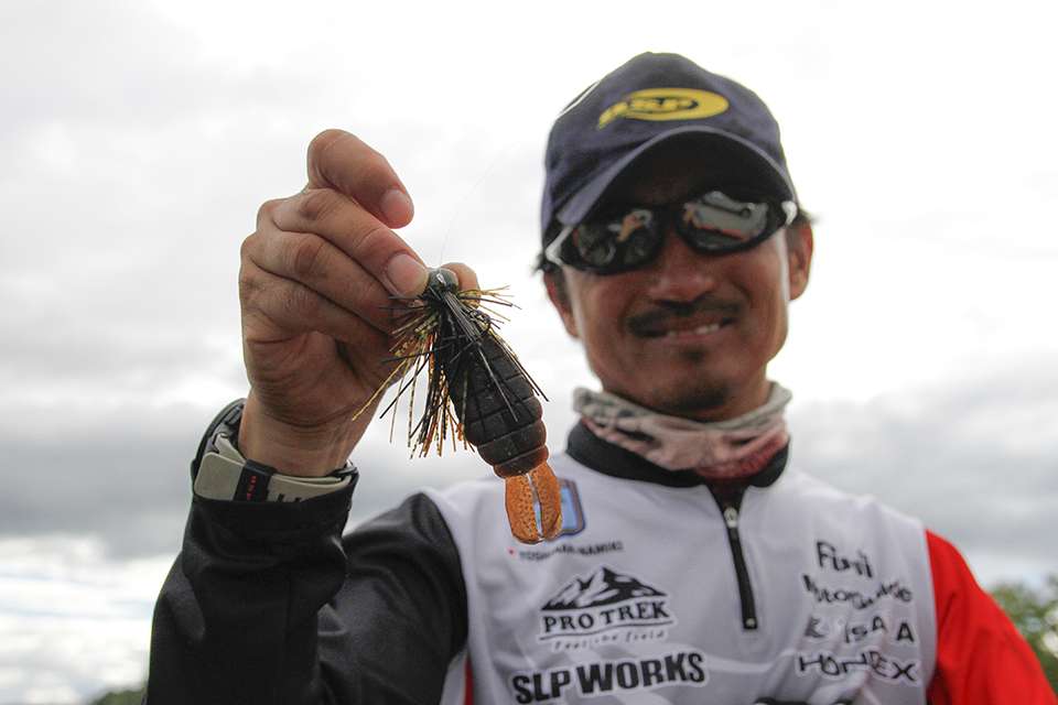 <b>Toshinari Namiki</b><br>
To finish fourth, Japanese angler Toshinari Namiki used lures of his design by his company O.S.P. 
