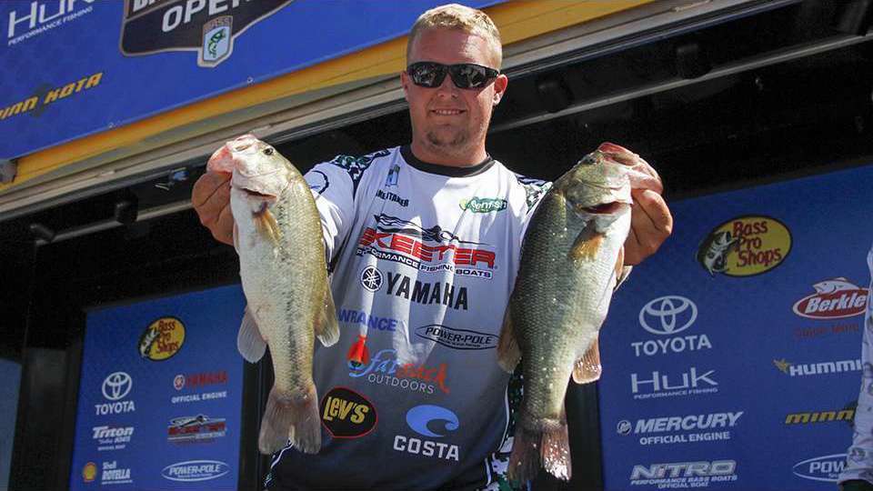 Elite angler Jake Whitaker, who lives a couple hours away, offered his scouting report. Whitaker, who is vying for the Rookie of the Year title with Roy Hawk, said to expect mixed bags of largemouth and spotted bass. The spots offer a more consistent bite but are considerably smaller, he said, adding largemouth up to around 8 pounds can be caught.