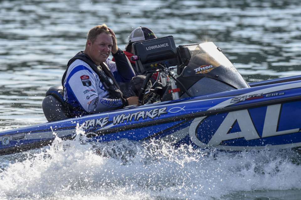 Ride along with Elite Series pro Jake Whitaker on Championship Sunday of the 2018 Toyota Bassmaster Angler of the Year Championship. 