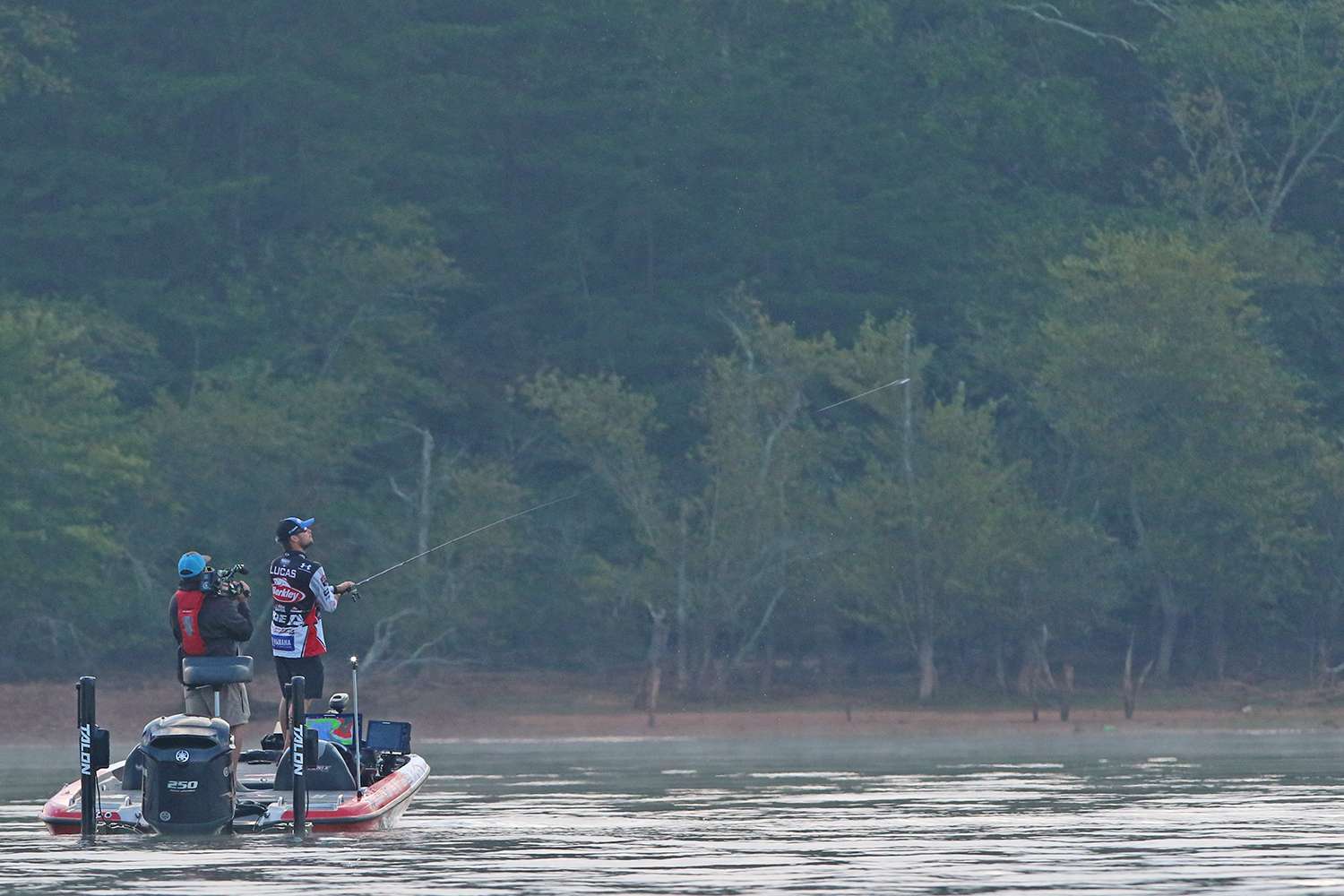 Justin Lucas needed a solid Sunday to secure the 2018 Toyota Bassmaster of the Angler title.
