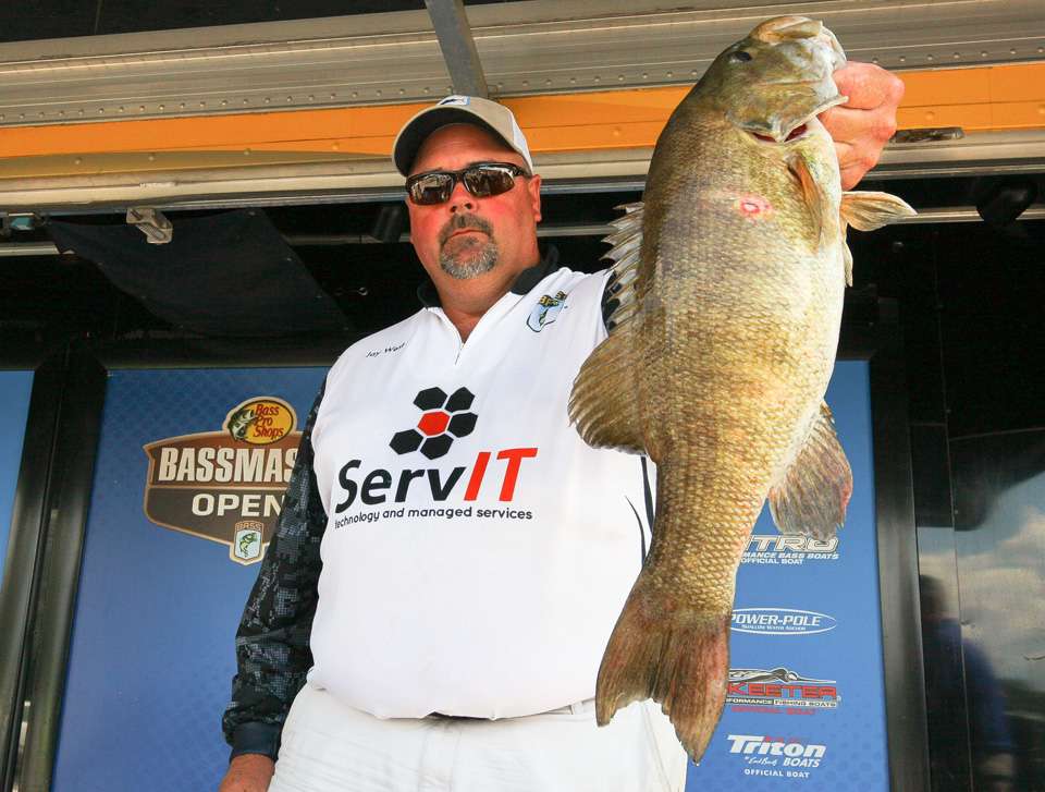 Jay West, co-angler, 27th, 4-11
