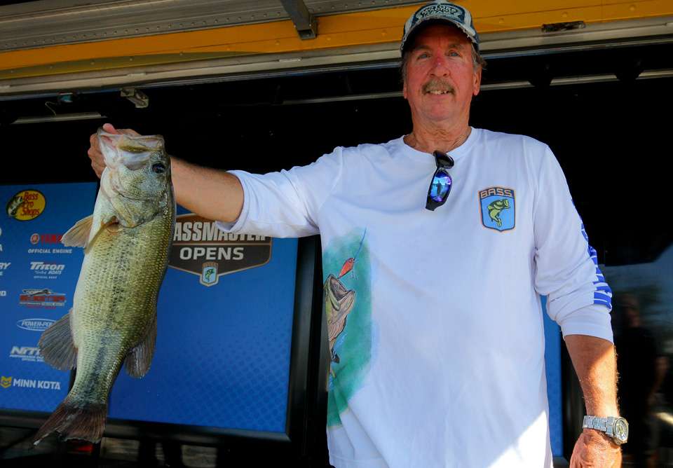 Kevin Steele, co-angler (58th,  5- 1)