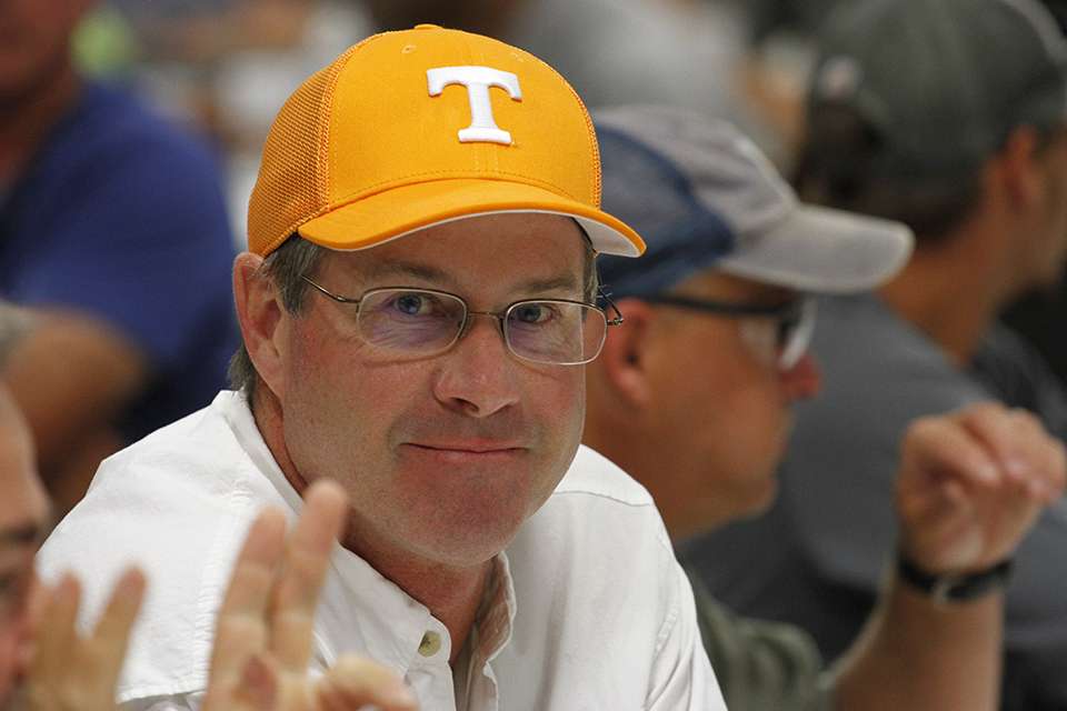 A local Tennessee fan won't have his mind on football this week, but rather fishing!