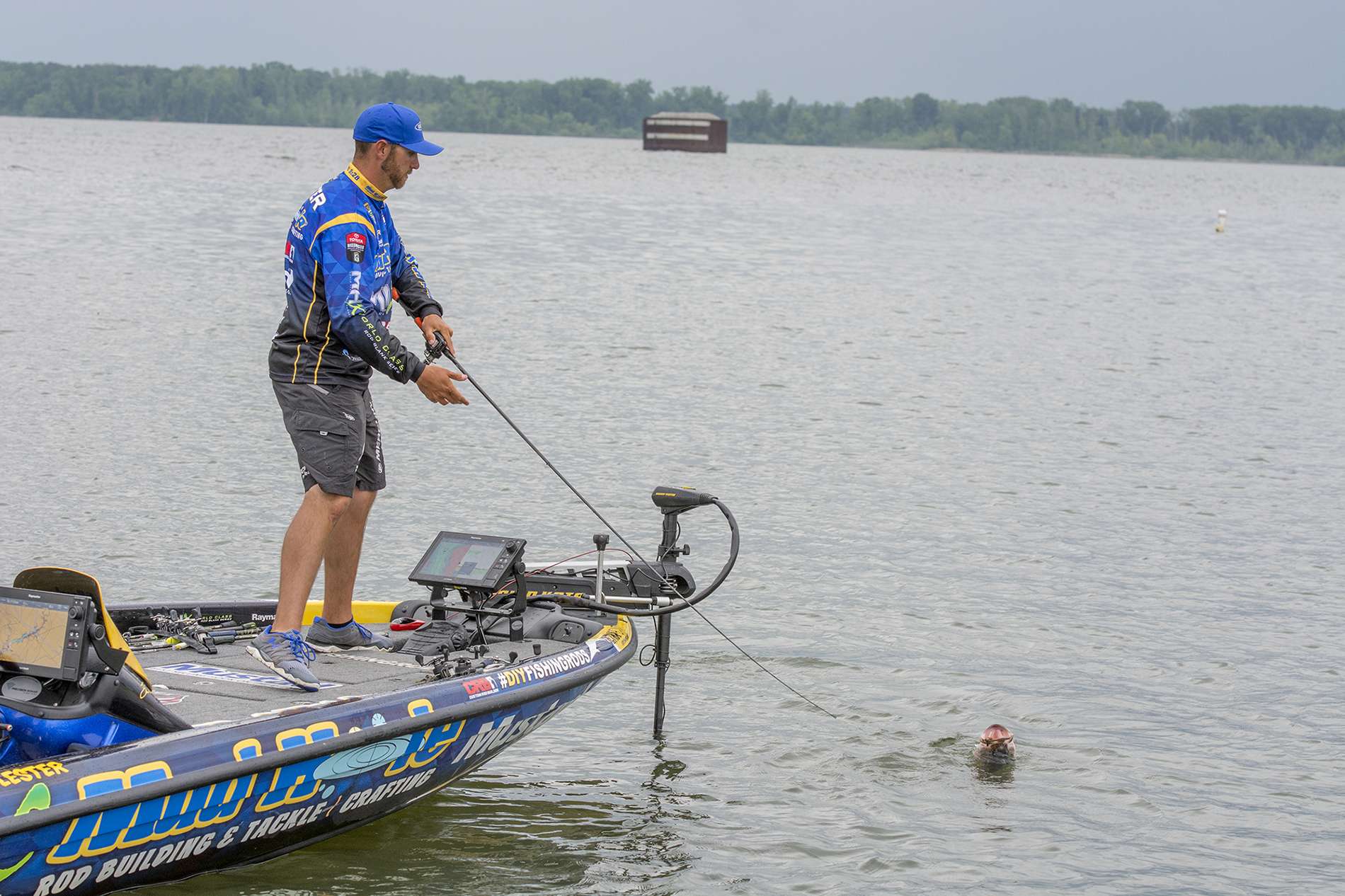 <p><b>What is a favorite thought or mindset that keeps you going whenever the season starts to drag or the days on the lake get tough? </p></b>
I try to always keep a positive attitude no matter what the circumstances may be. The Sabine River in Texas this season was a prime example. It is a super-tough fishery. And even though we fish on the Elite Series, I feel like 20 to 30 percent of the guys were defeated before they even made their first cast. Before you let the negative thoughts start running through your mind you need to remember that 50 anglers are still getting paid and one angler will hold up the blue trophy at the end of the week so it might as well be you. You also have to remind yourself that everyone is on the same playing field and they have to catch them too.
