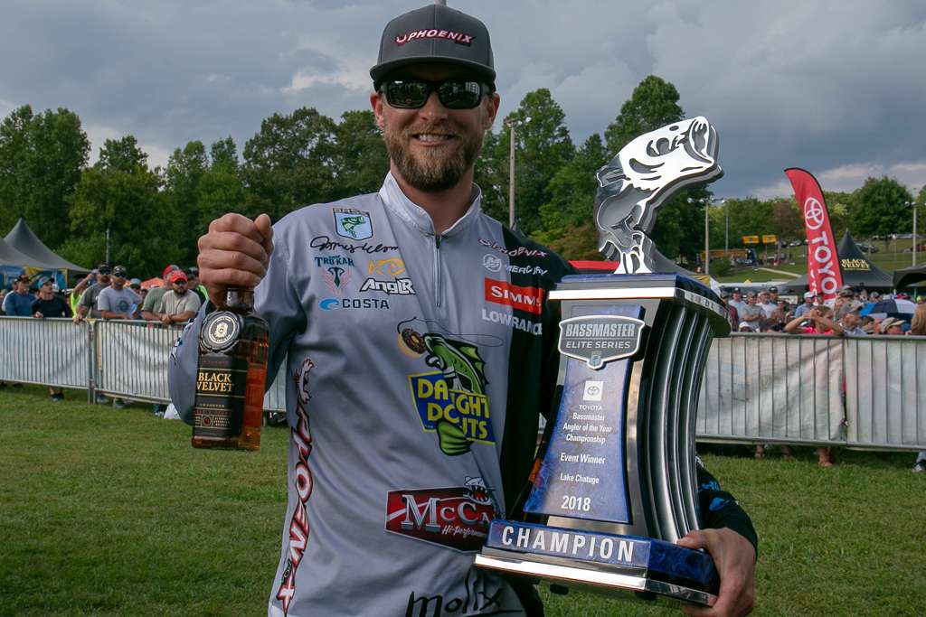 James Elam won the three-day tournament on Lake Chatuge. 