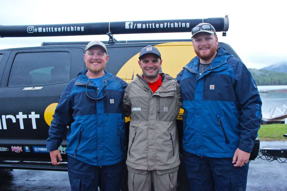 Josh and Austin got to hang with fellow Carhartt pro Matt Lee on day two of the trip.