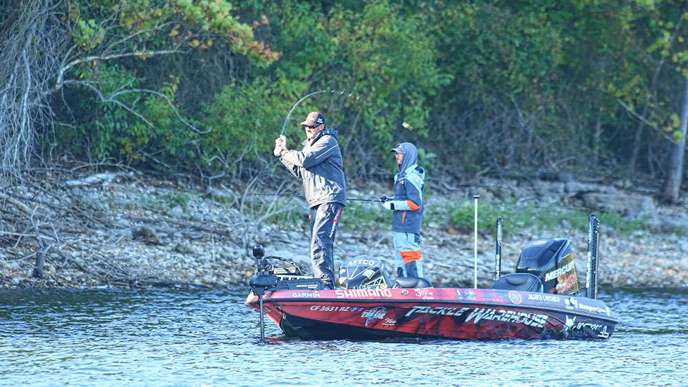 Catch up with Jared Lintner as he takes on the first day of the 2018 Bass Pro Shops Bassmaster Opens Championship.