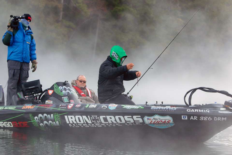 See how Fred Roumbanis and Scott Rook fared as they went head to head early on Day 2 of the 2018 Mossy Oak Fishing Bassmaster Classic Bracket.