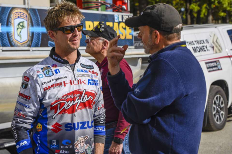 Chad Pipkens, who is 44th in the AOY standings, will be among the 16 anglers competing. He couldnât secure the win he needed in last weekâs  Bass Pro Shops Opens Championship. That means he left Missouriâs Table Rock for the 660-mile ride to Carters Lake to get there in time for Mondayâs practice day.