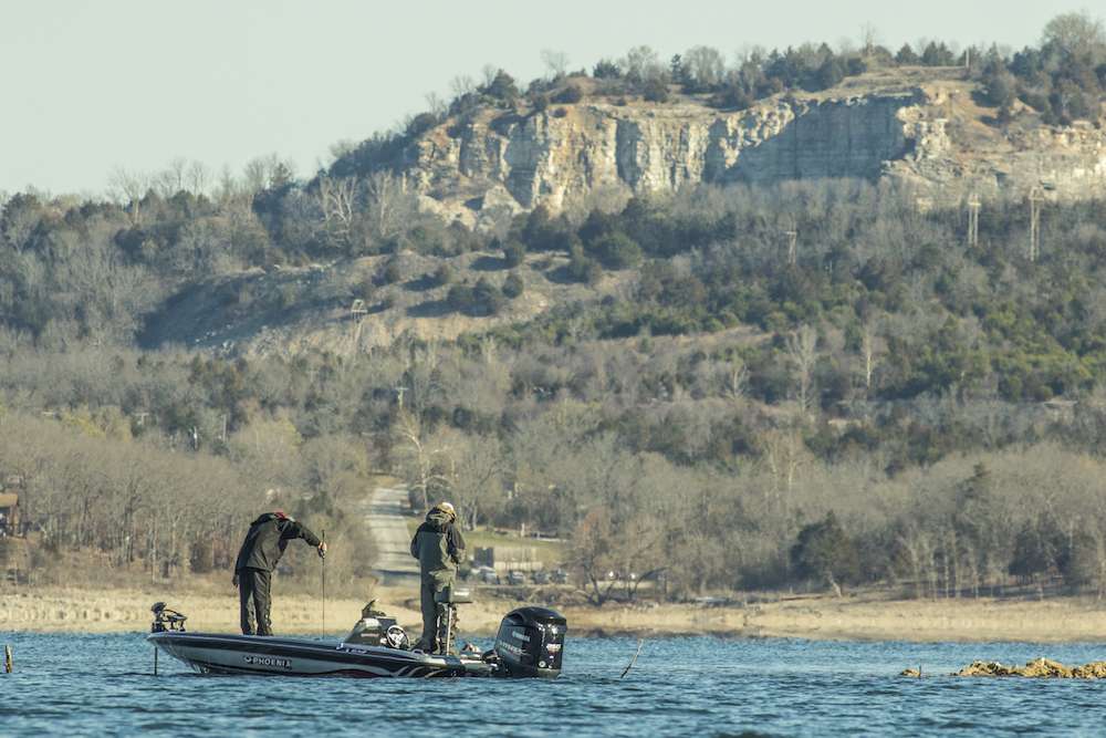 <h4>22. Table Rock Lake, Missouri/Arkansas </h4><br> [43,100 acres] Table Rock continues to show off. The Jack Emmitt Memorial Tournament held in November was won with 20.24 pounds, while a Joe Bass Team Trail stop in March was won with 20.62 pounds. Perhaps itâs not a true trophy lake, but you can have tons of fun. 