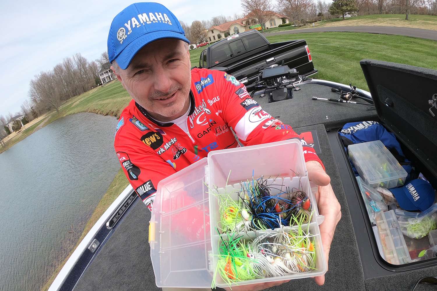 A box of spinnerbaits ...