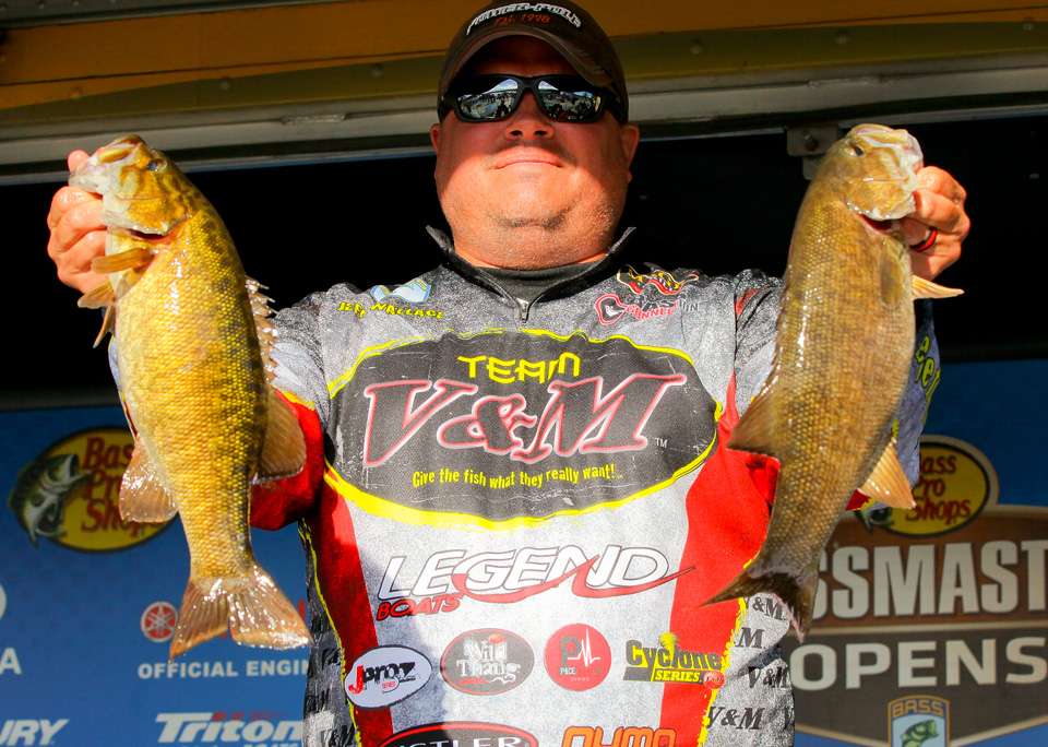 Jeff Wallace, co-angler (3rd, 6-11)