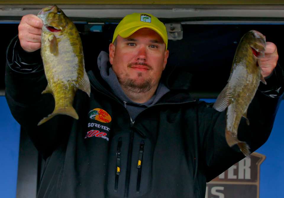 Jared Rudd, 8th co-angler (8-8)