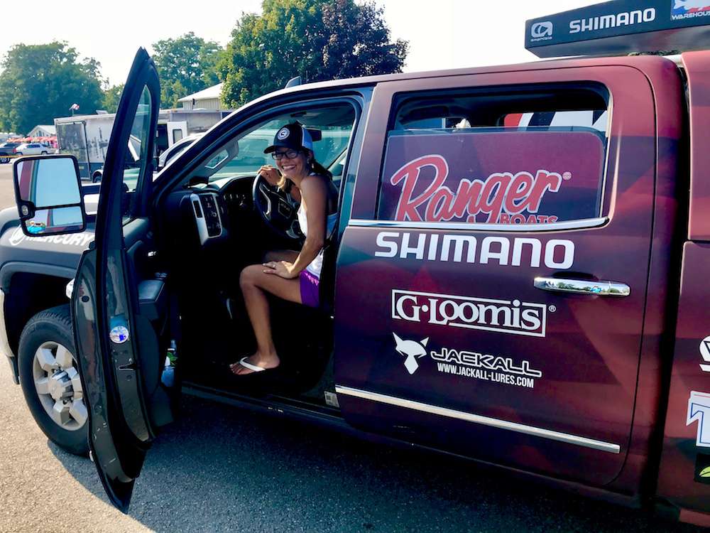 Talk about long-distance relationships. Hereâs Keri, wife of Shimano pro Jared Lintner. They call California home.
