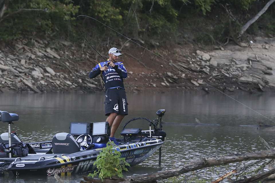 Brandon Lester sits second in the Eastern Opens point race, just one behind Bobby Lane. Lester's year consisted of a second at the Kissimmee Chain, 20th at Lake Norman, fourth at Lake Champlain and third at Douglas Lake.