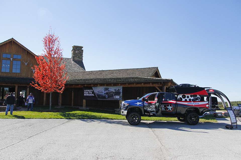 The 7th annual Toyota Bonus Bucks Owners Tournament got underway at Table Rock Lake at the Bass Pro Shops Shooting Academy near Big Cedar Lodge.