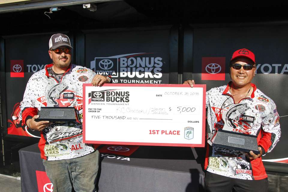 They received $5,000 from Toyota for their win.