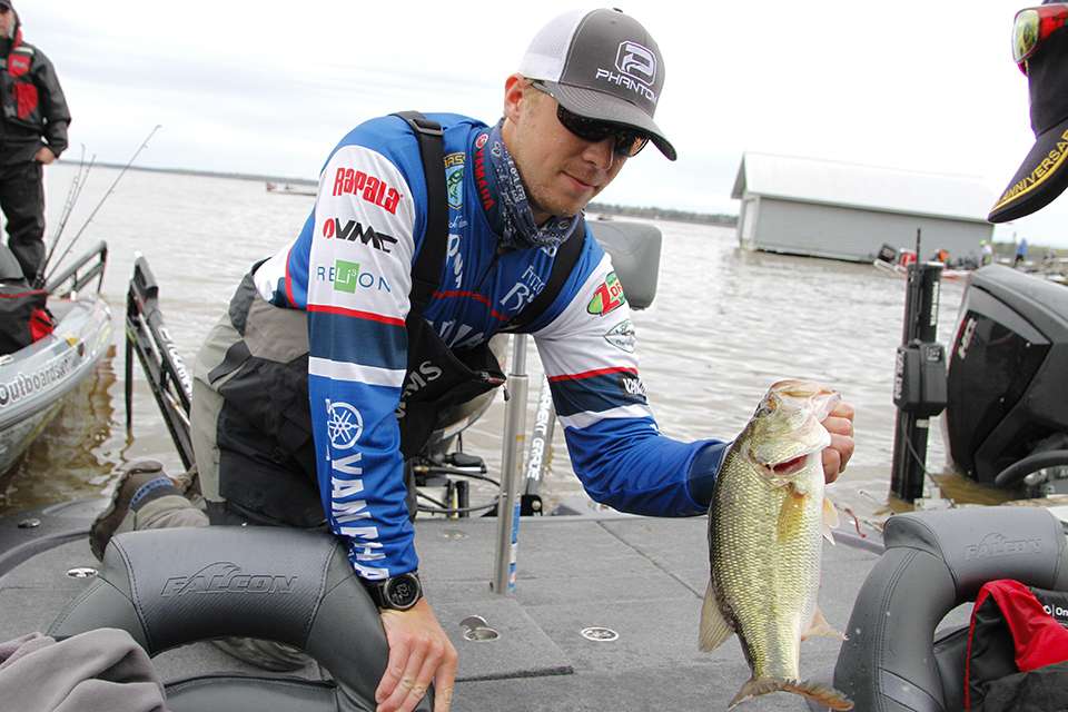 There are five Bassmaster College alumni competitors in the Opens Championship who aren't already professional anglers. Patrick Walters, Mike Huff, Drew Cook, Garrett Paquette and Tyler Rivet are all in their first few years after graduating from the Carhartt College Series. If you add Brock Mosley and Justin Atkins, then 25 percent of the field are a product of the Bassmaster College series.