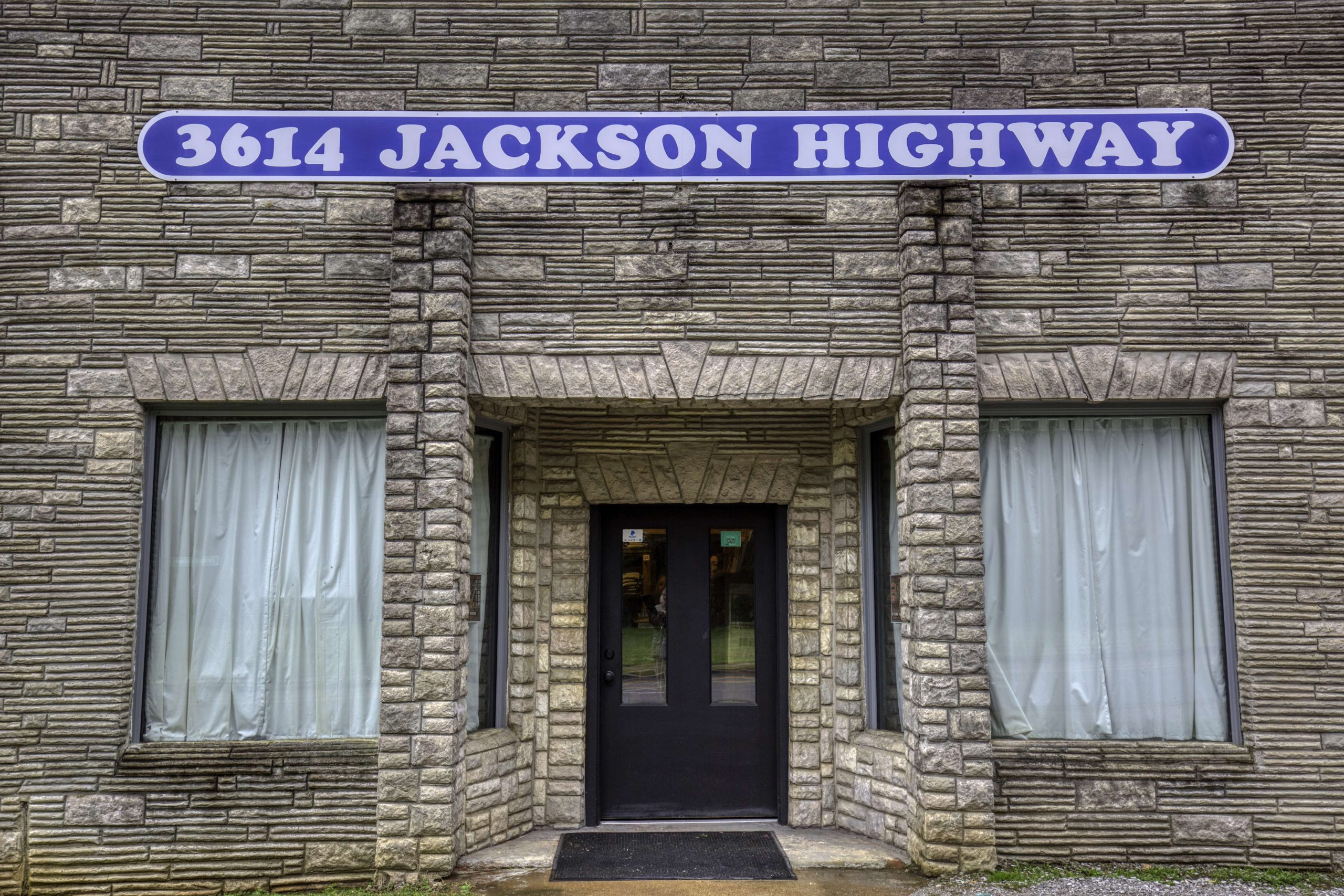 A few miles away, believe it or not, another soundtrack of the lives of millions of people: Muscle Shoals Sound Studio, AKA 3614 Jackson Highway which began life as a place where you would buy coffins for the cemetery that was across the street.