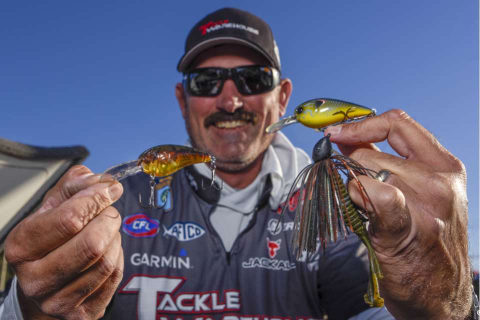 <b>Opens Championship</b><br>
Winner Jared Lintner Lintner used a Spro Mike McClelland RkCrawler 55 Crankbait, and a Jackall MC/60. He also used a 3/4-ounce jig with a Strike King Rage Bug.
