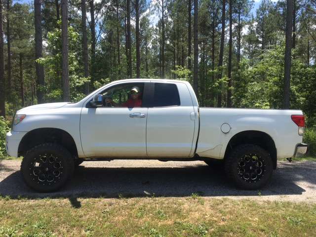 This 2010 Tundra used to go on the road with Casey Ashley, now it lives at home. 