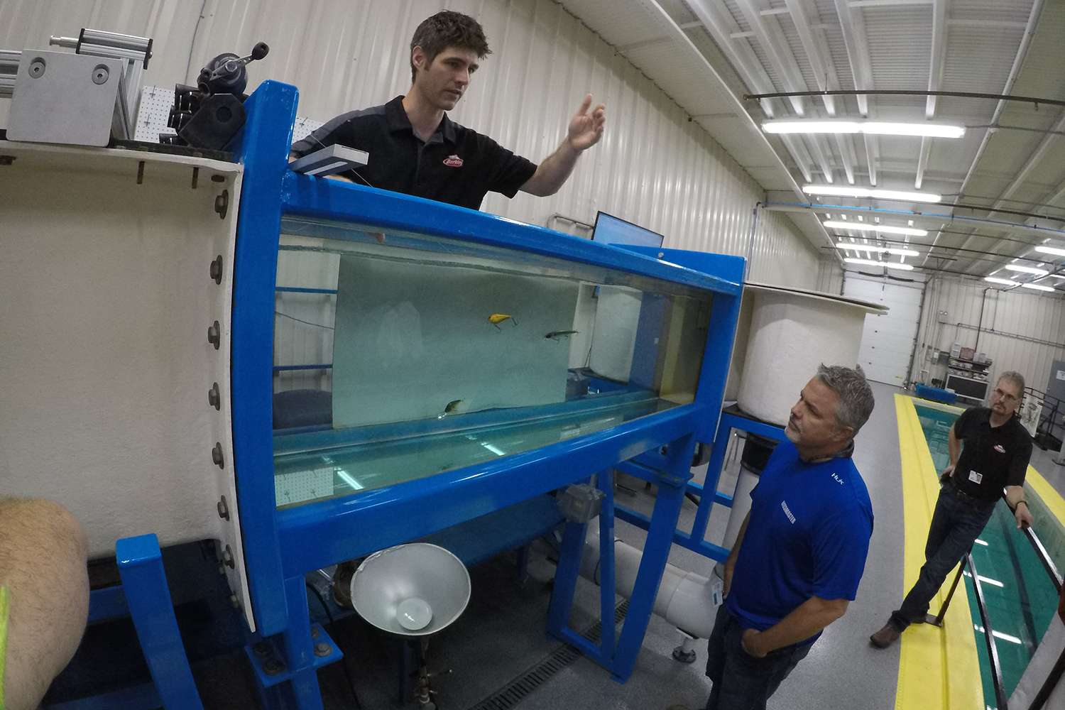 Berkley's hard bait engineer Dan Spengler talks to James Hall about the testing process. 