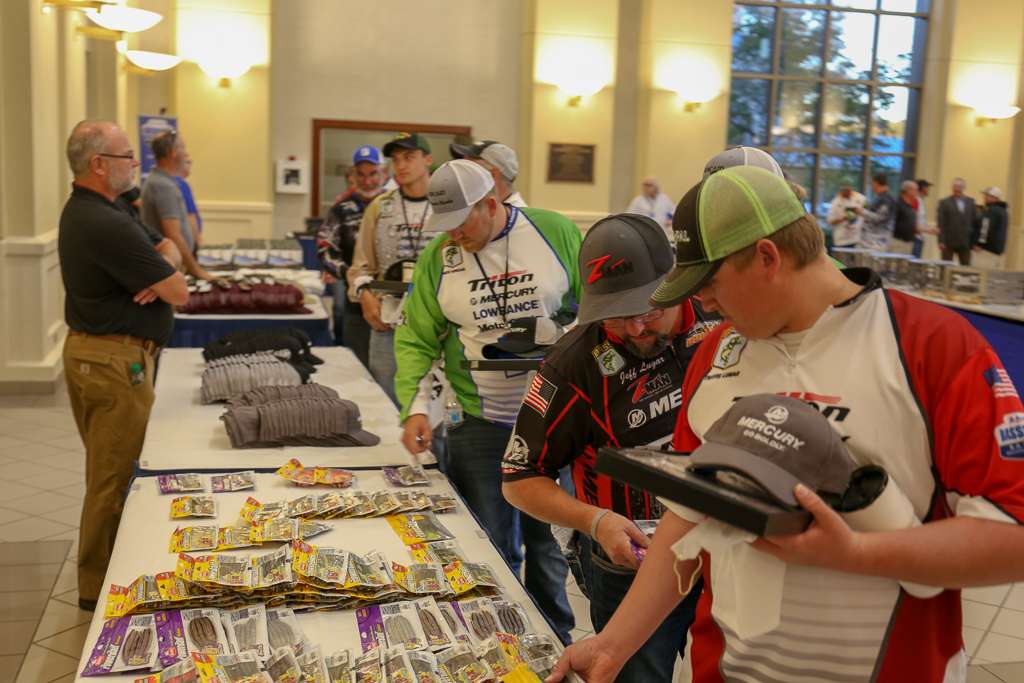 Anglers get some free stuff too!