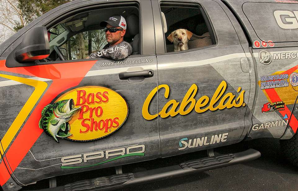 In his 20 years of professional bass fishing, #BassElite Mike McClelland has owned 15 towing vehicles, and this year heâs driving a 2018 Toyota Tundra Double Cab. 