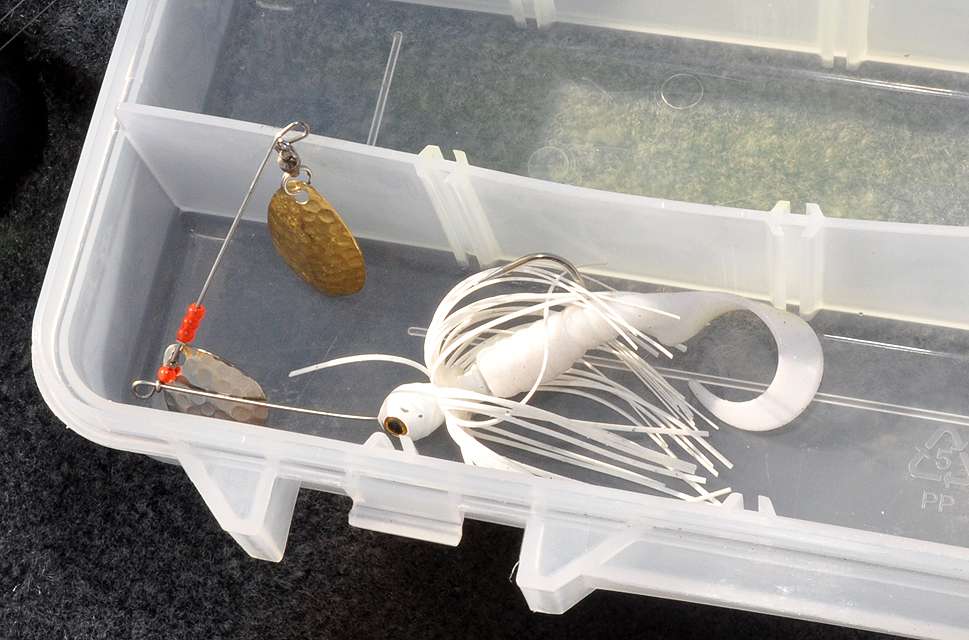 The spinnerbait earns the first spot in the beginnerâs tacklebox.
